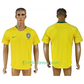 Brasilien Fotbollströjor WM 2018 Hemma tröja