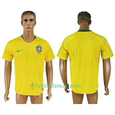 Brasilien Fotbollströjor WM 2018 Hemma tröja