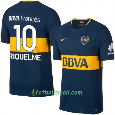 Boca Juniors Fotbollströjor Riquelme Hemma tröja 2017/18 Kortärmad