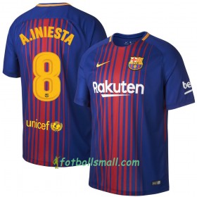 FC Barcelona Fotbollströjor A. Iniesta 8 Hemma tröja 2017/18 Kortärmad