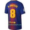 FC Barcelona Fotbollströjor A. Iniesta 8 Hemma tröja 2017/18 Kortärmad