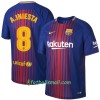 FC Barcelona Fotbollströjor A. Iniesta 8 Hemma tröja 2017/18 Kortärmad