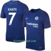 Chelsea Fotbollströjor Kante Hemma tröja 2017/18 Kortärmad