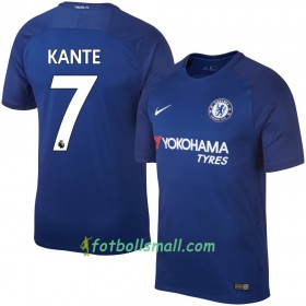 Chelsea Fotbollströjor Kante Hemma tröja 2017/18 Kortärmad