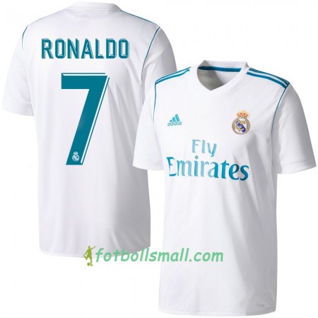 Real Madrid Fotbollströjor Ronaldo Hemma tröja 2017/18 Kortärmad