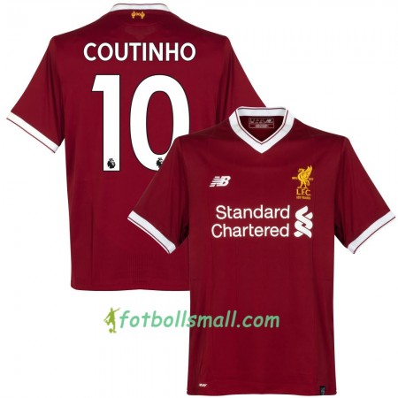 Liverpool Fotbollströjor Coutinho Hemma tröja 2017/18 Kortärmad
