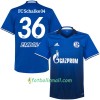 FC Schalke 04 Fotbollströjor Embolo 36 Hemma tröja 2017/18 Kortärmad