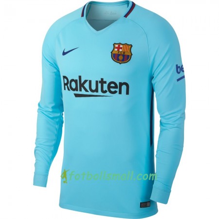 FC Barcelona Fotbollströjor Borta tröja 2017/18 Långärmad 