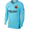 FC Barcelona Fotbollströjor Borta tröja 2017/18 Långärmad 