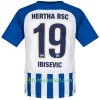 Hertha BSC Fotbollströjor Ibisevic 19 Hemma tröja 2017/18 Kortärmad