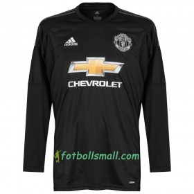 Manchester United Fotbollströjor Målvakt Hemma tröja 2017/18 Långärmad