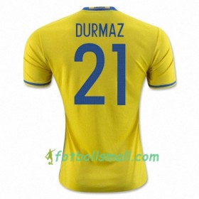 Sverige Fotbollströjor JIMMY DURMAZ Hemma tröja Euro 2016