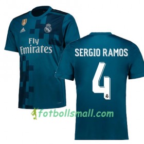Real Madrid Fotbollströjor SERGIO RAMOS 4 Tredje tröja 2017/18 Kortärmad