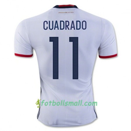 Colombia Fotbollströjor CUADRADO Hemma tröja 2016/17 Kortärmad