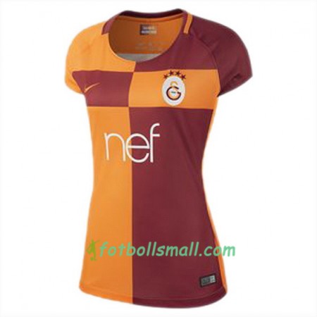 Galatasaray SK Fotbollströjor Dam Hemma tröja 2017/18 Kortärmad