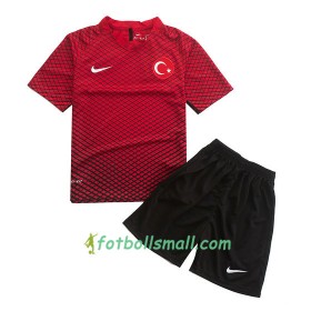 Turkiet Fotbollströjor Barn Hemma tröja 2016/17 Kortärmad