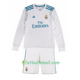Real Madrid Fotbollströjor Barn Hemma tröja 2017/18 Långärmad