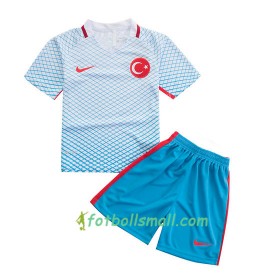 Turkiet Fotbollströjor Barn Borta tröja 2016/17 Kortärmad