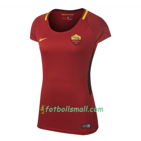 AS Roma Fotbollströjor Dam Hemma tröja 2017/18 Kortärmad
