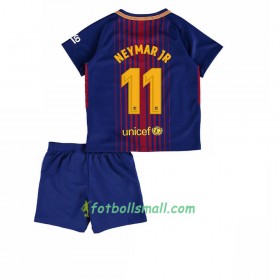 FC Barcelona Fotbollströjor Neymar Jr 11 Barn Hemma tröja 2017/18 Kortärmad