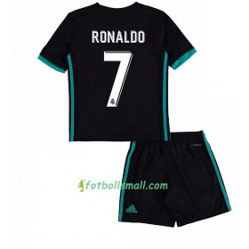 Real Madrid Fotbollströjor Cristiano Ronaldo 7 Barn Borta tröja 2017/18 Kortärmad