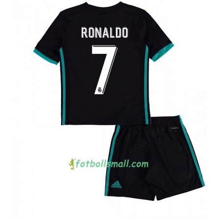 Real Madrid Fotbollströjor Cristiano Ronaldo 7 Barn Borta tröja 2017/18 Kortärmad