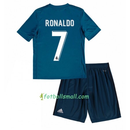 Real Madrid Fotbollströjor Cristiano Ronaldo 7 Barn Tredje tröja 2017/18 Kortärmad