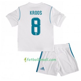 Real Madrid Fotbollströjor Toni Kroos 8 Barn Hemma tröja 2017/18 Kortärmad