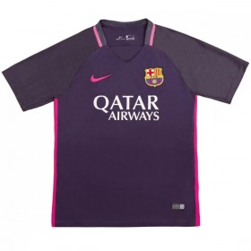 Barcelona 2016-17 Fotbollströjor Retro Borta tröja Kortärmad