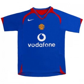 Manchester United 2005-06 Fotbollströjor Retro Borta tröja Kortärmad