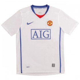 Manchester United 2008-09 Fotbollströjor Retro Borta tröja Kortärmad