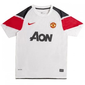 Manchester United 2010-11 Fotbollströjor Retro Borta tröja Kortärmad
