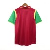 Portugal Fotbollströjor Retro Hemma tröja 1998 Kortärmad