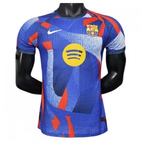 Barcelona Special Fotbollströjor 2025-26 Blå Kortärmad
