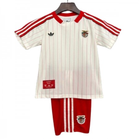 Benfica Lisabon Terrace Icons Fotbollströjor Barn 2025-26 Kortärmad