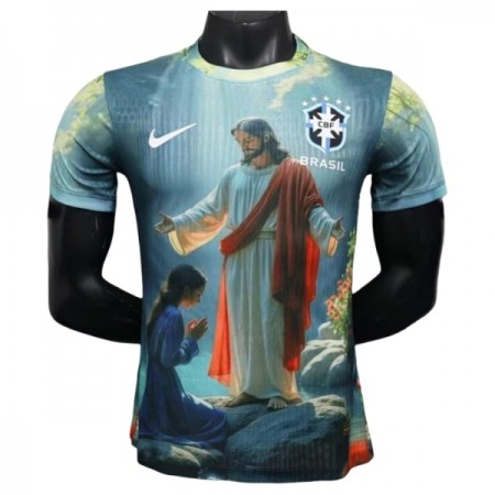 Brasilien x Christ Special Fotbollströjor 2025 Kortärmad