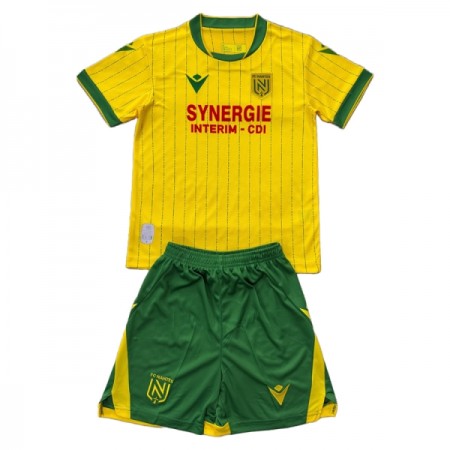 FC Nantes Fotbollströjor Barn Hemma tröja 2025-26 Kortärmad