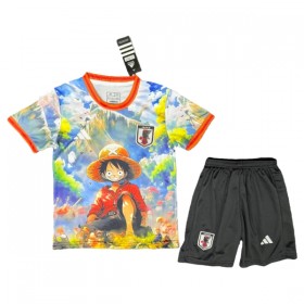 Japan x OnePiece Special Fotbollströjor Barn 2025 Kortärmad