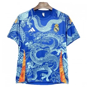 Real Madrid Dragon Special Fotbollströjor 2025-26 Blå Kortärmad