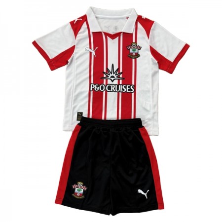 Southampton Fotbollströjor Barn Hemma tröja 2025-26 Kortärmad