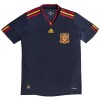 Spanien 2010 Fotbollströjor Retro Borta tröja Kortärmad