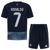 Al Nassr Ronaldo 7 Fotbollströjor Barn Borta tröja 2025-26 Kortärmad
