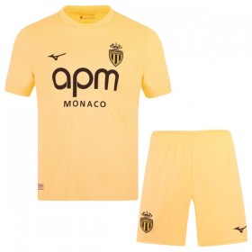 AS Monaco Fotbollströjor Barn Tredje tröja 2025-26 Kortärmad