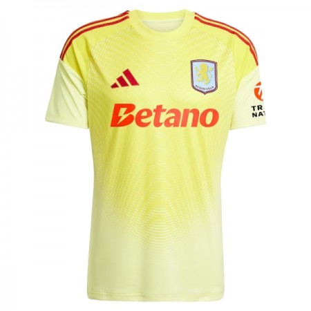 Aston Villa Fotbollströjor Målvakt 2025-26 Gul Kortärmad