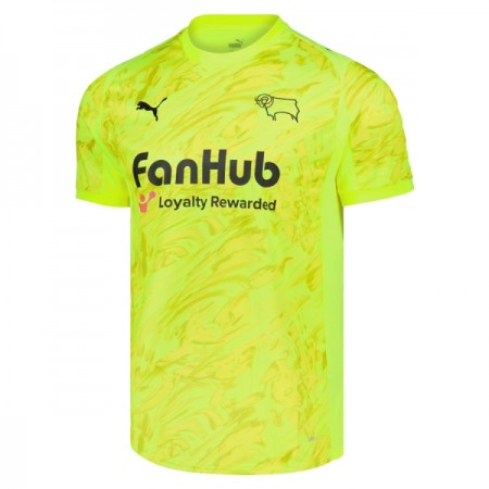 Derby County Fotbollströjor Målvakt 2025-26 Gul Kortärmad