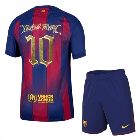 FC Barcelona x Kopa Trophy Lamine Yamal 10 Special Fotbollströjor Barn 2025-26 Kortärmad
