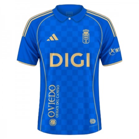 Real Oviedo Fotbollströjor Hemma tröja 2025-26 Kortärmad