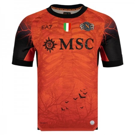 SSC Napoli Halloween Special Fotbollströjor Målvakt 2025-26 Kortärmad