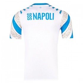 SSC Napoli Pre-Match Fotbollströjor 2025-26 Vit Kortärmad