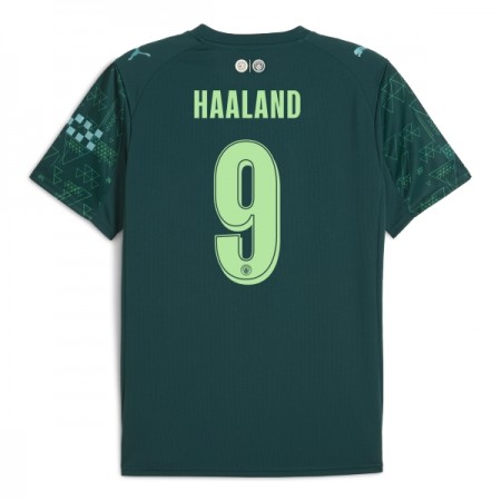 Manchester City Haaland 9 Fotbollströjor EA Sport Fjärde tröja 2025-26 Kortärmad